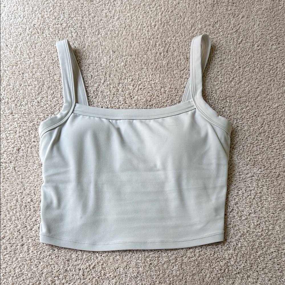 Vitality Cloud Tank Size S Cropped in Ash Like New